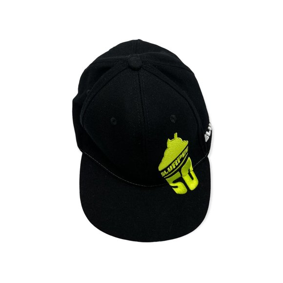50 Years of Slurpee Unisex Black Baseball Cap One Size Adjustable - Preowned - Picture 5 of 6
